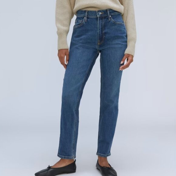 NWOT Everlane The Original Cheeky jean in size 35 crop - Picture 1 of 4